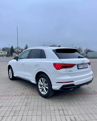 Audi Q3 cena 147550 przebieg: 584, rok produkcji 2021 z Brodnica małe 137